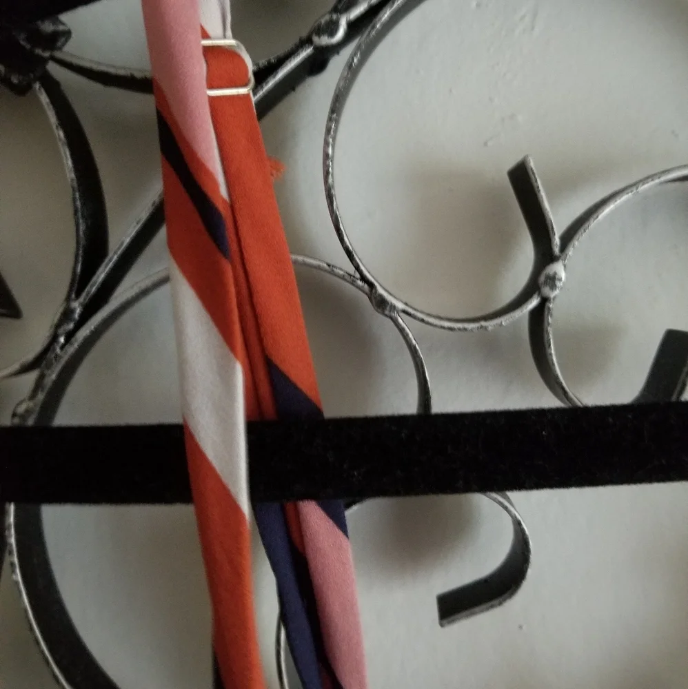 Forever 21+ Multi Colored Striped Wide Leg Jumpsuit - Picture 6 of 6